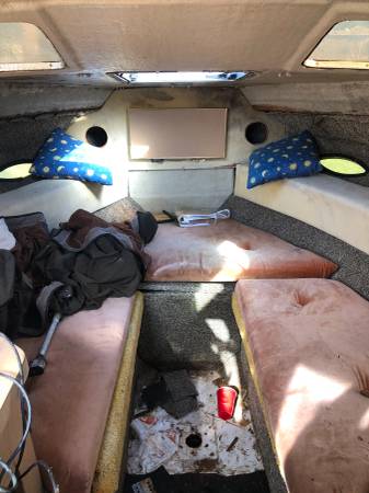 25 foot cabin cruiser free interior