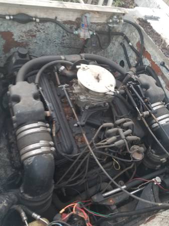 Boat engine inboard